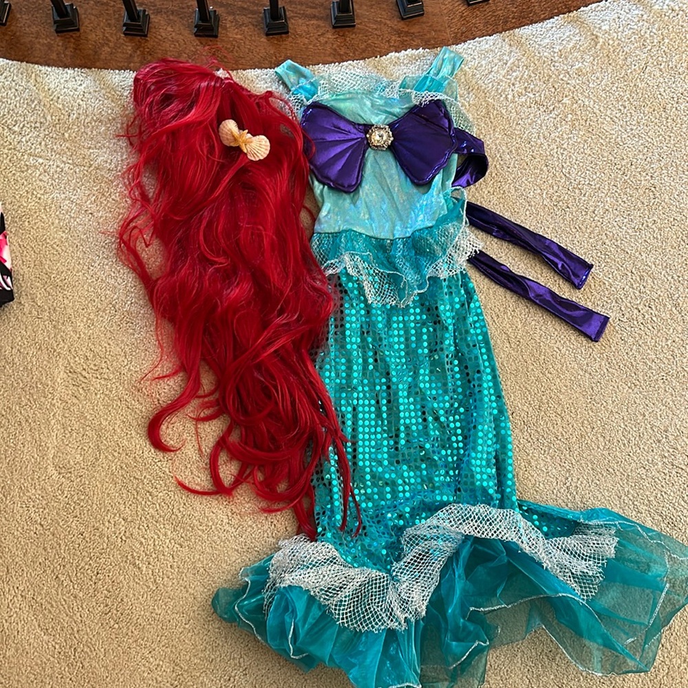 Mermaid Ariel Halloween costume
